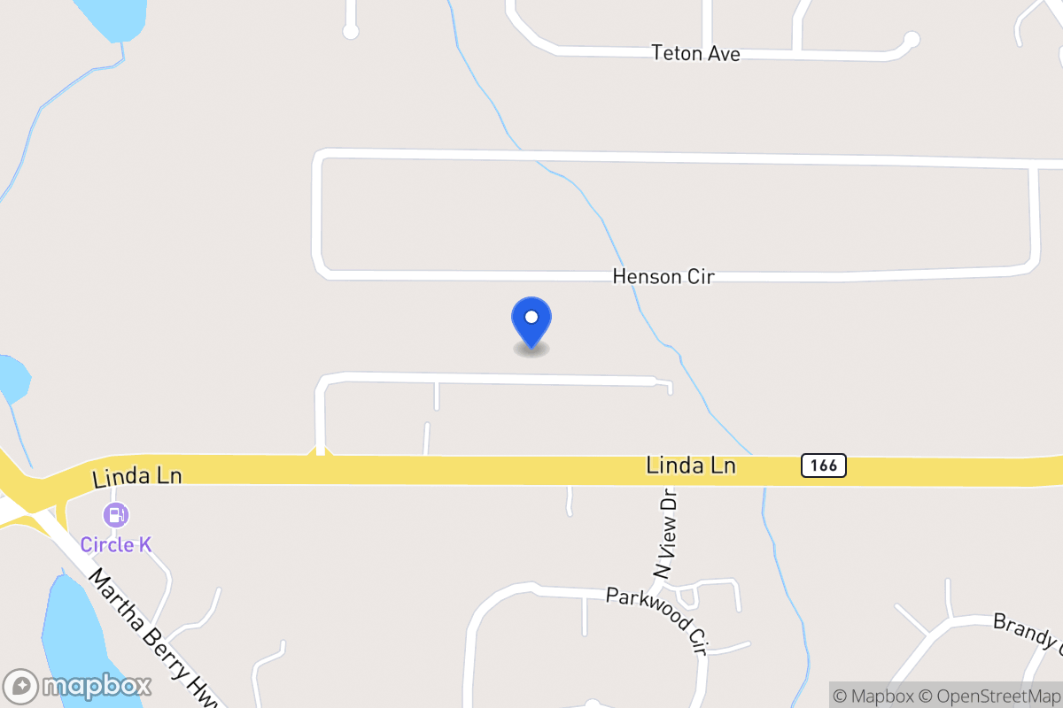 Map of 325 W Barbara Ln