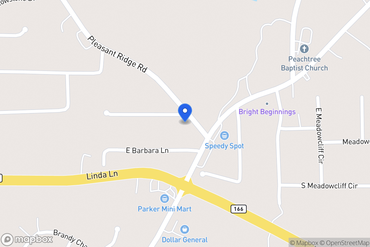 Map of 24 Pleasant Ridge Church Rd