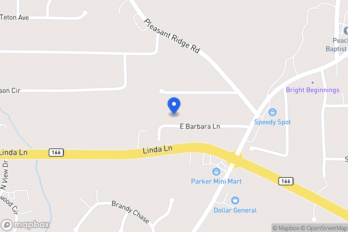 Map of 85 E Barbara Ln