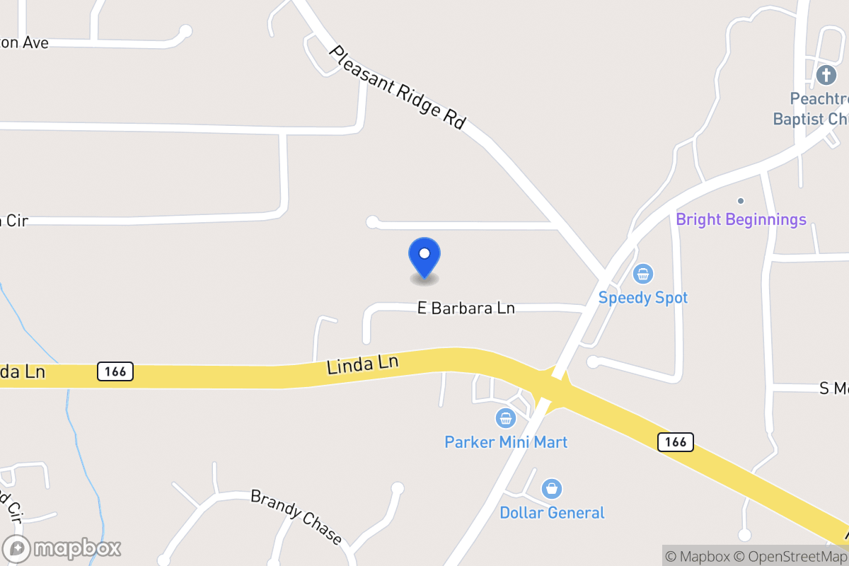 Map of 75 E Barbara Ln