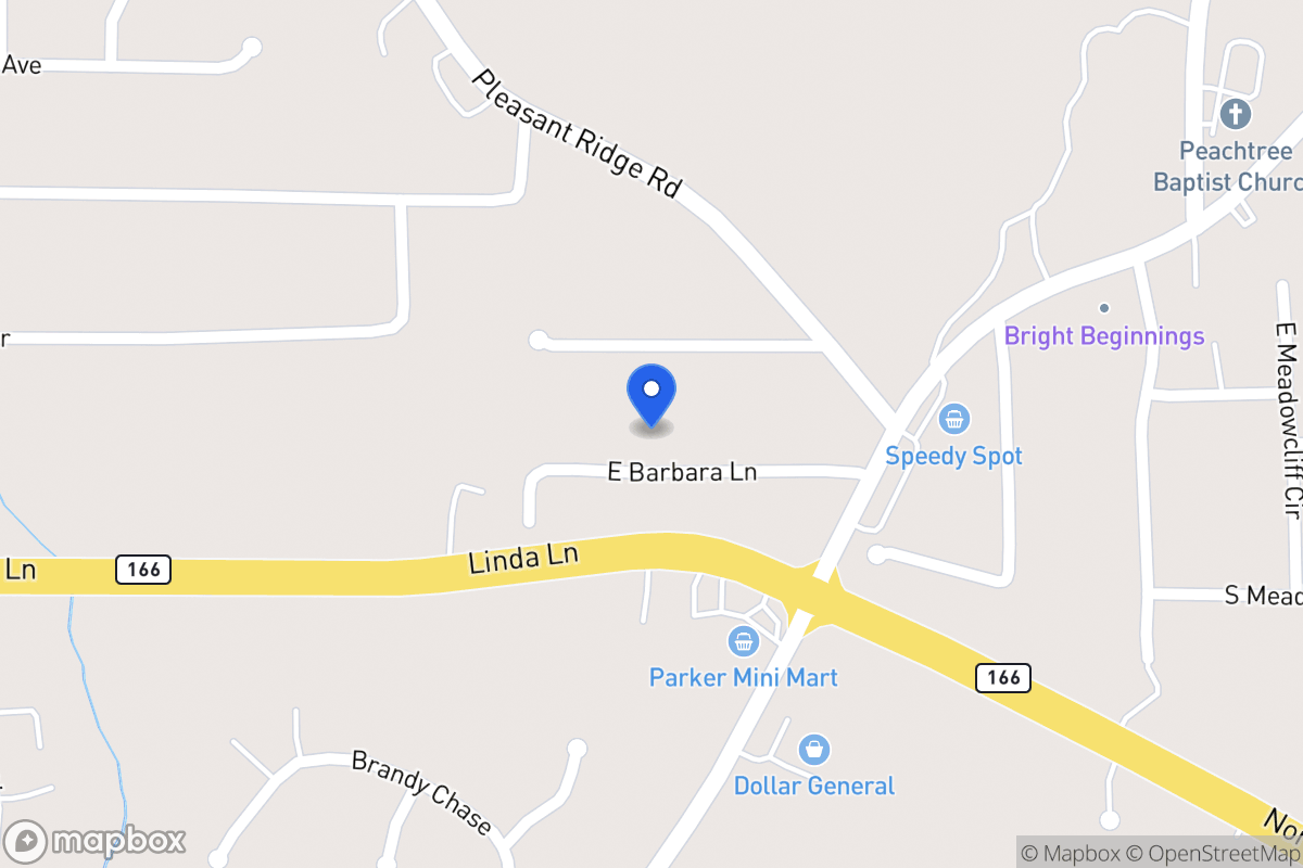 Map of 65 E Barbara Ln