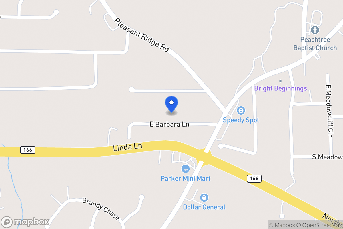 Map of 55 E Barbara Ln