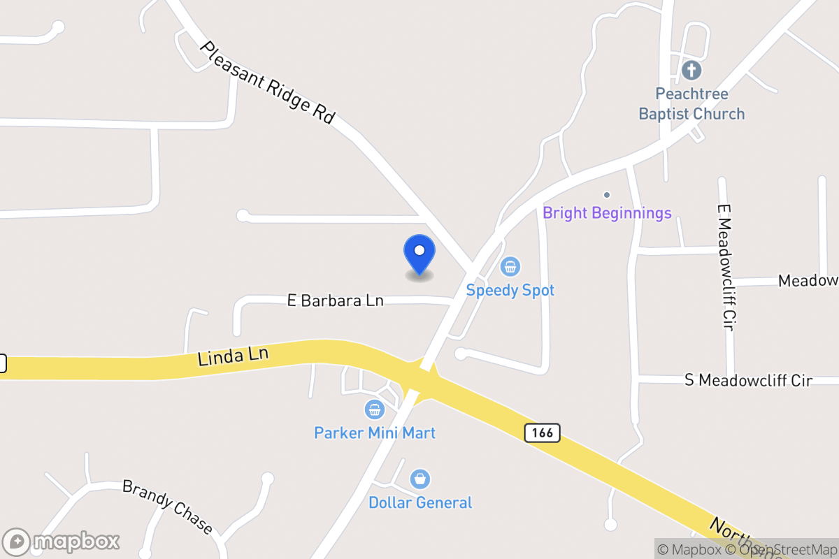 Map of 15 E Barbara Ln