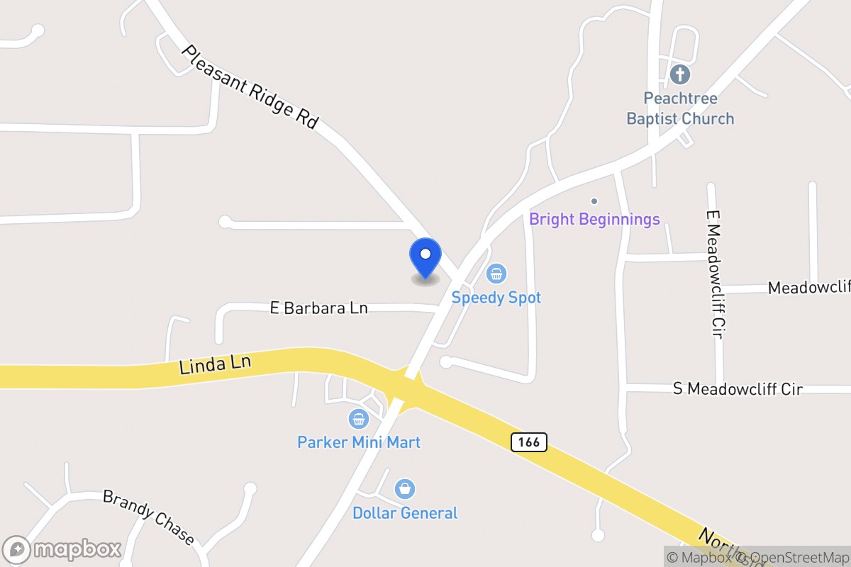 Map of 5 E Barbara Ln