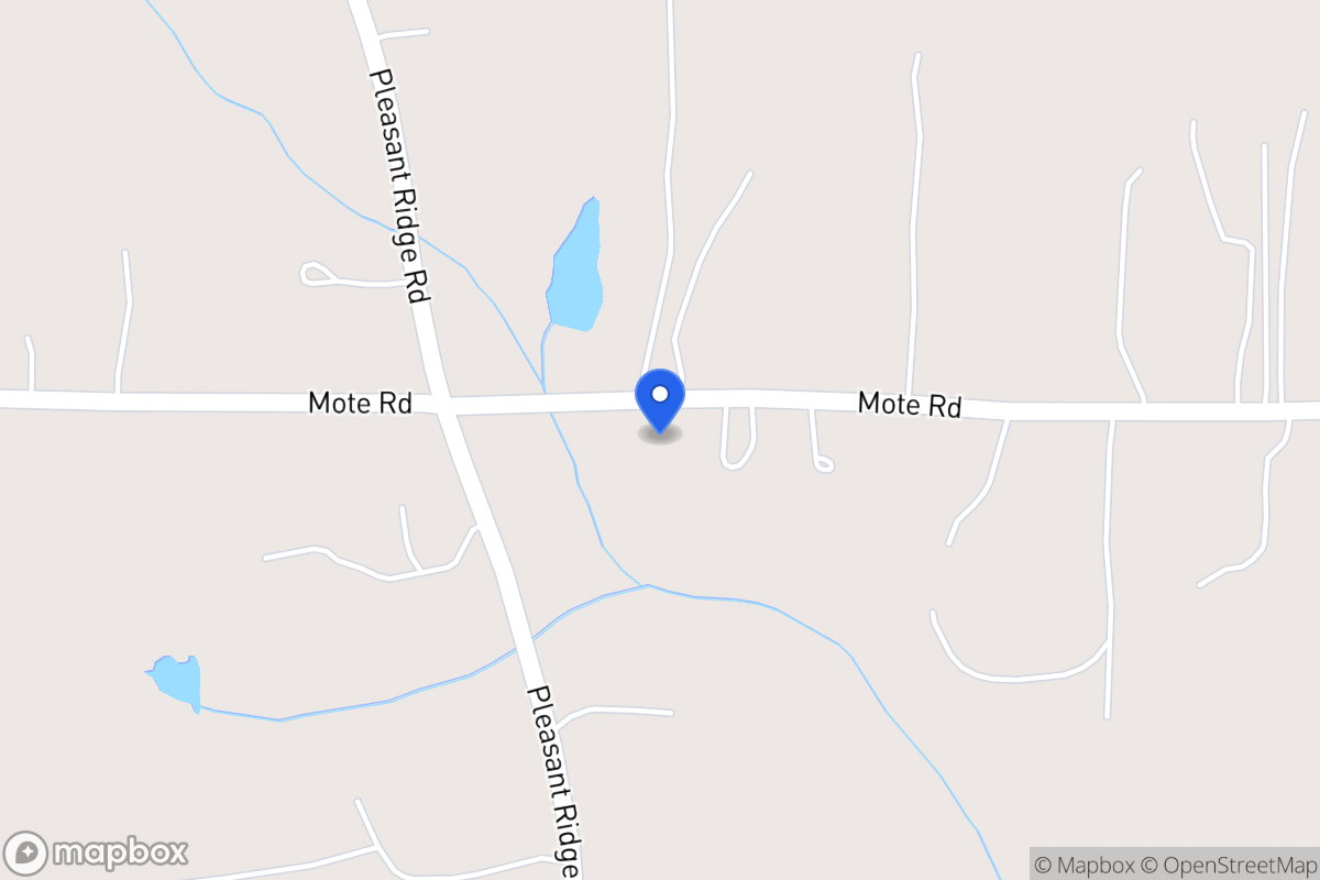 Map of 707 Mote Rd