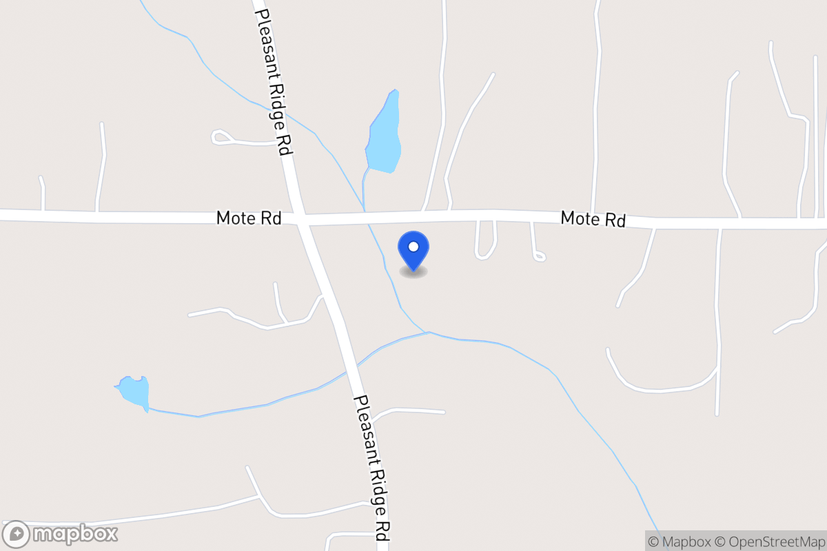 Map of 701 Mote Rd