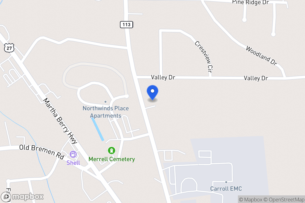 Map of 175 N 113 Hwy