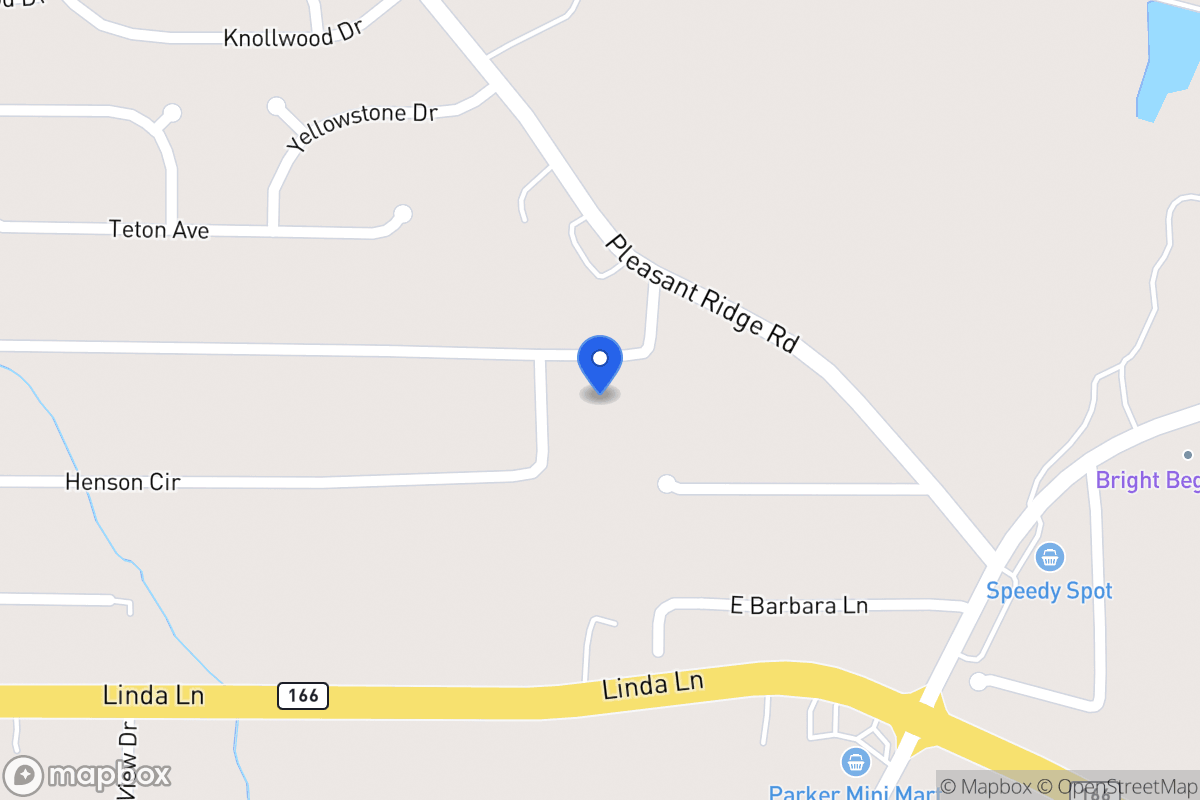Map of 40 Henson Cir