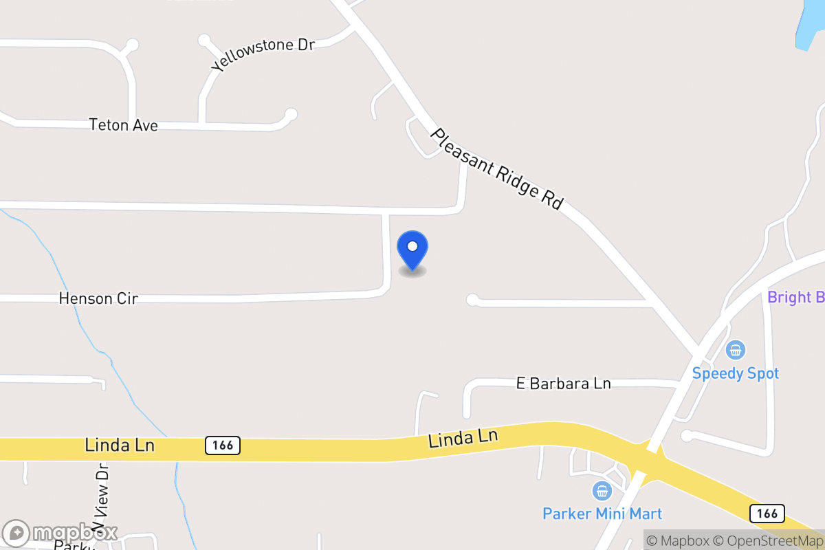 Map of 625 Henson Cir
