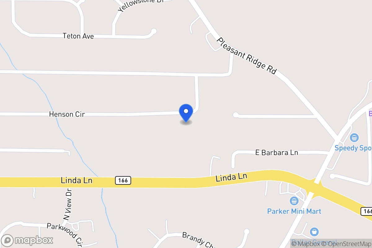 Map of 603 Henson Cir
