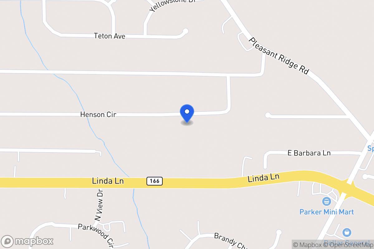 Map of 565 Henson Cir