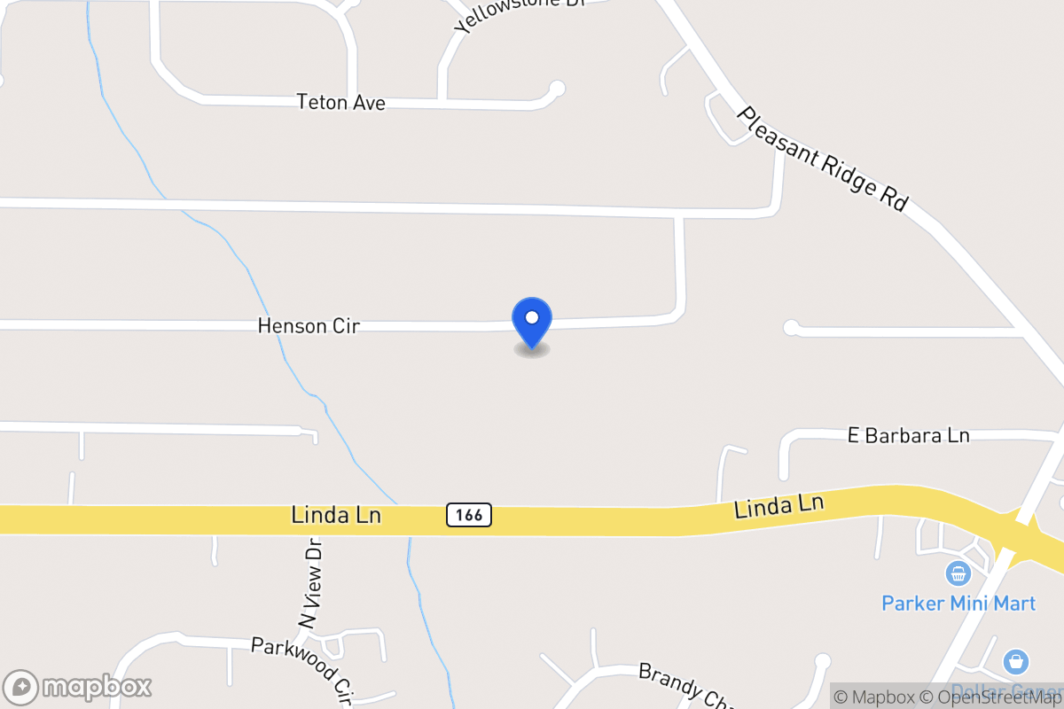 Map of 555 Henson Cir