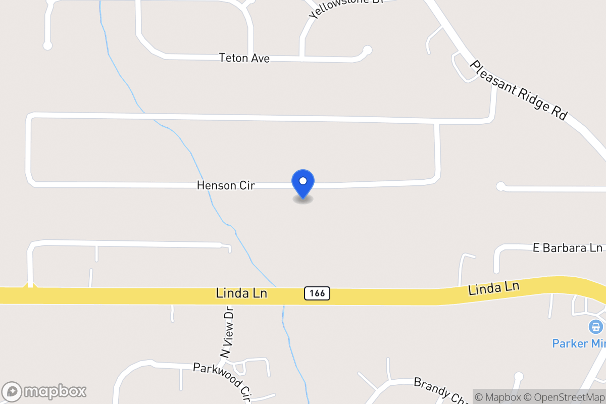 Map of 525 Henson Cir