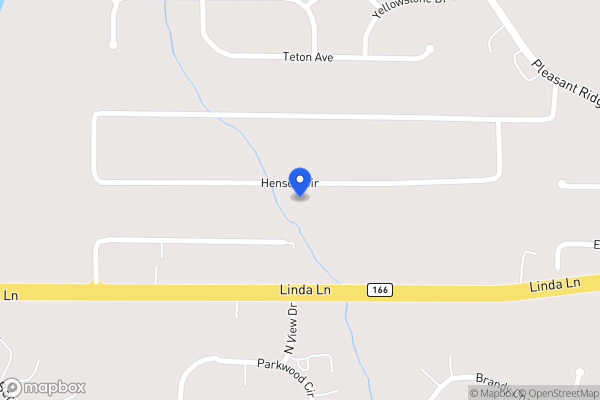 Map of 485 Henson Cir