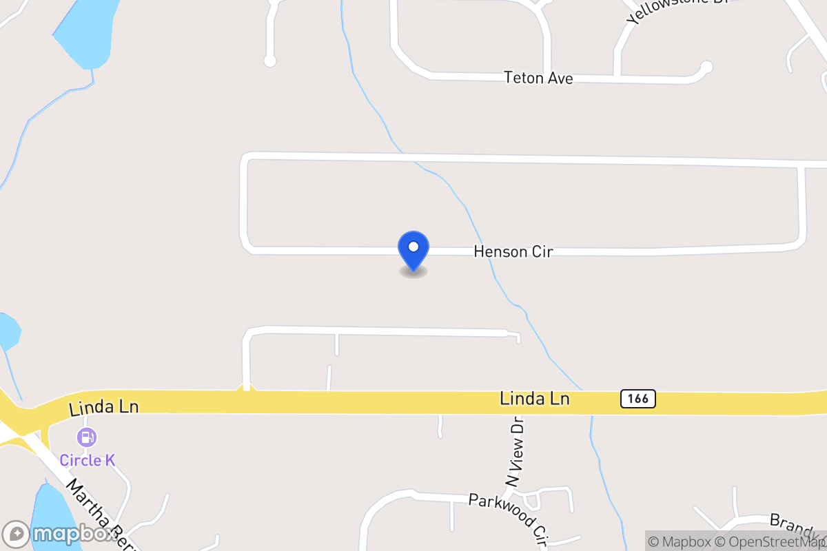 Map of 435 Henson Cir