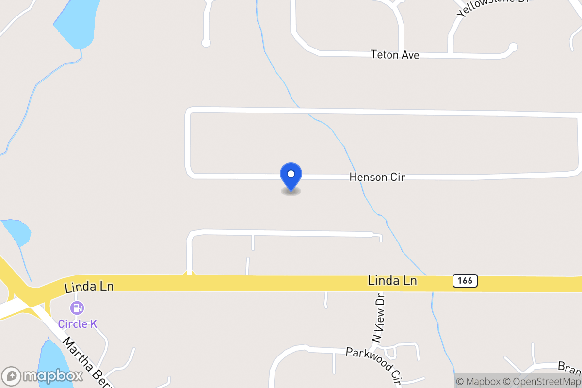 Map of 425 Henson Cir