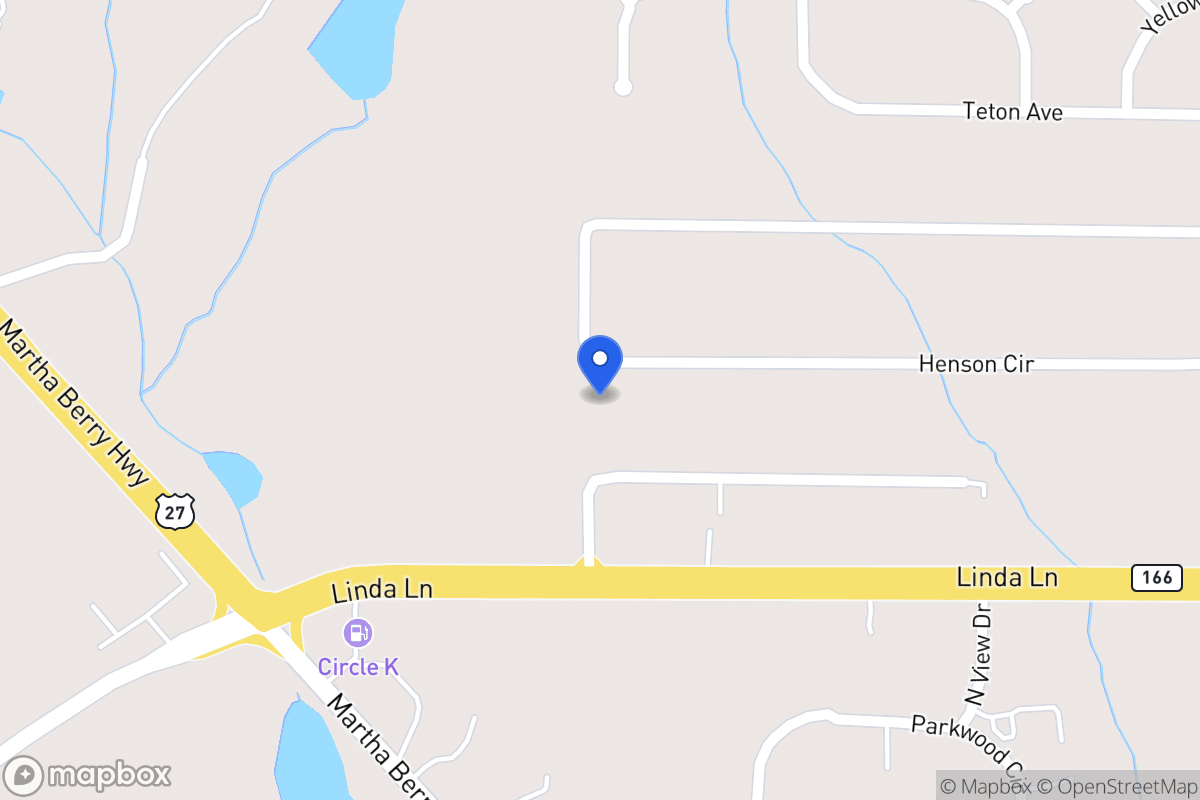 Map of 365 Henson Cir