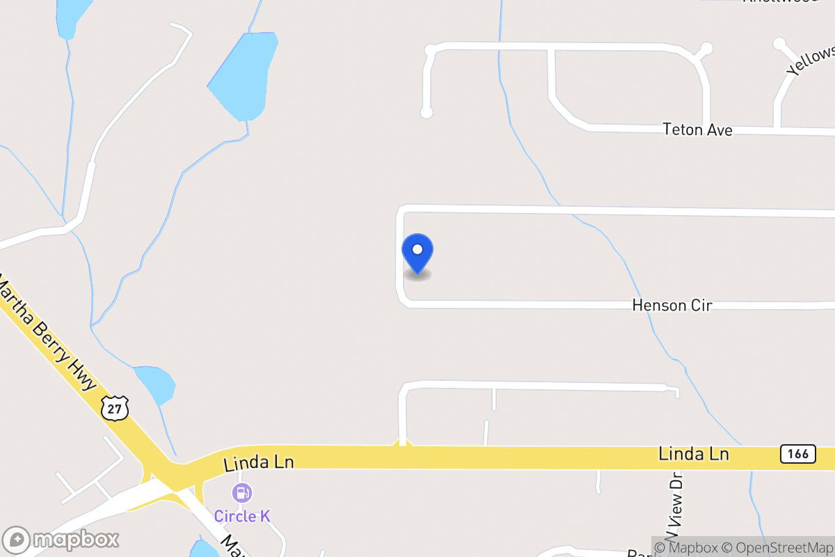 Map of 340 Henson Cir