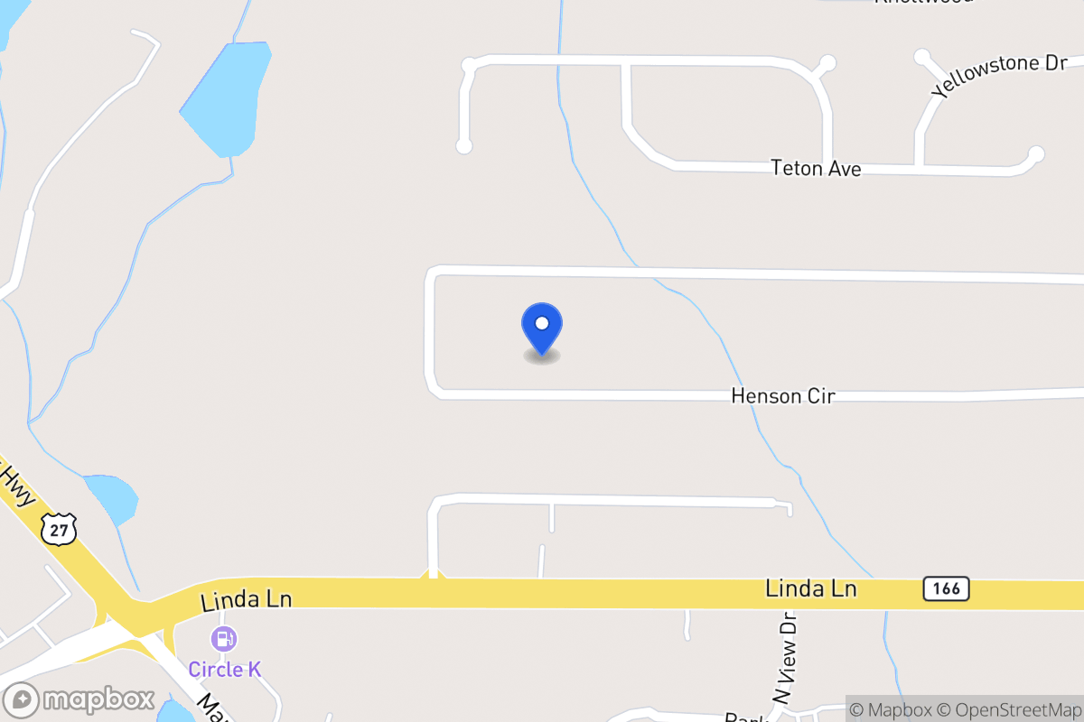 Map of 400 Henson Cir
