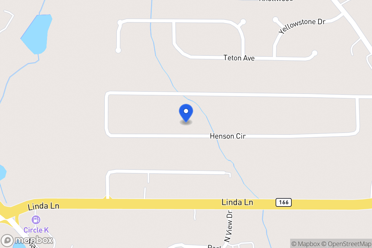 Map of 440 Henson Cir