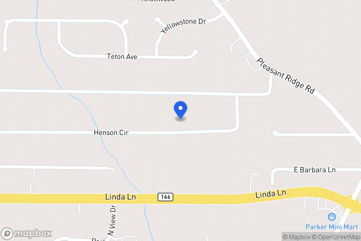 Map of 550 Henson Cir