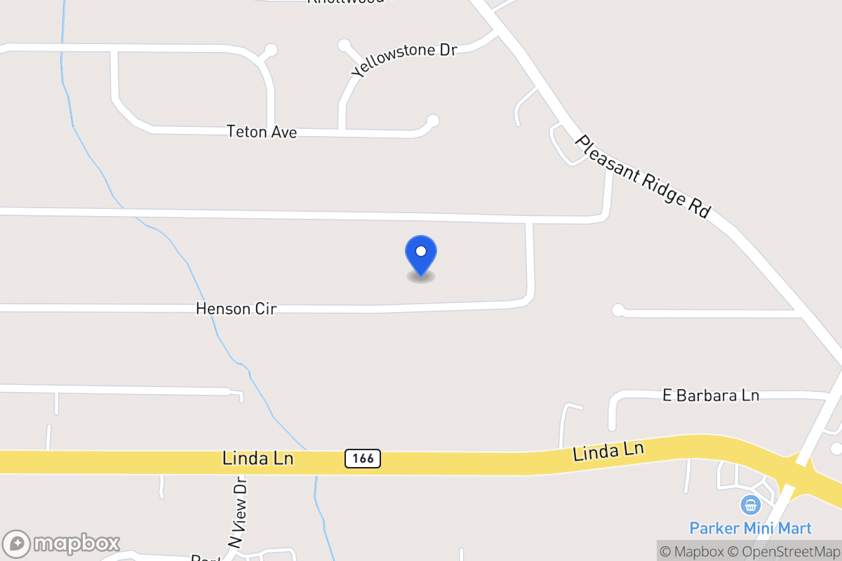 Map of 560 Henson Cir