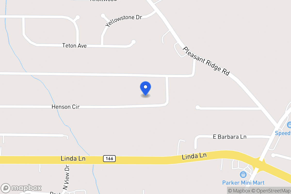 Map of 580 Henson Cir