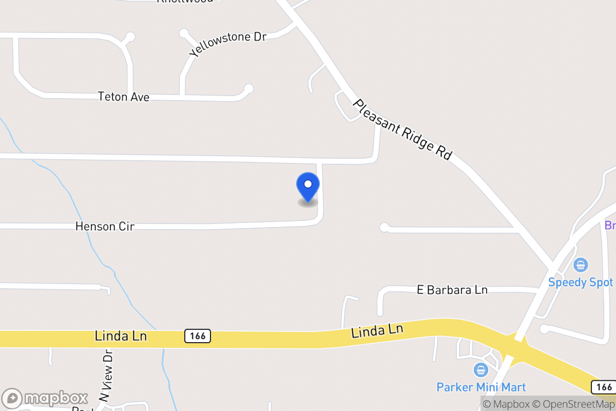 Map of 600 Henson Cir