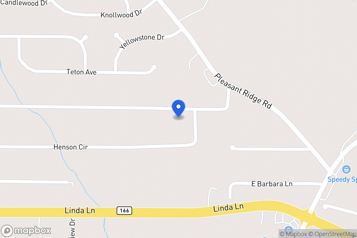 Map of 70 Henson Cir