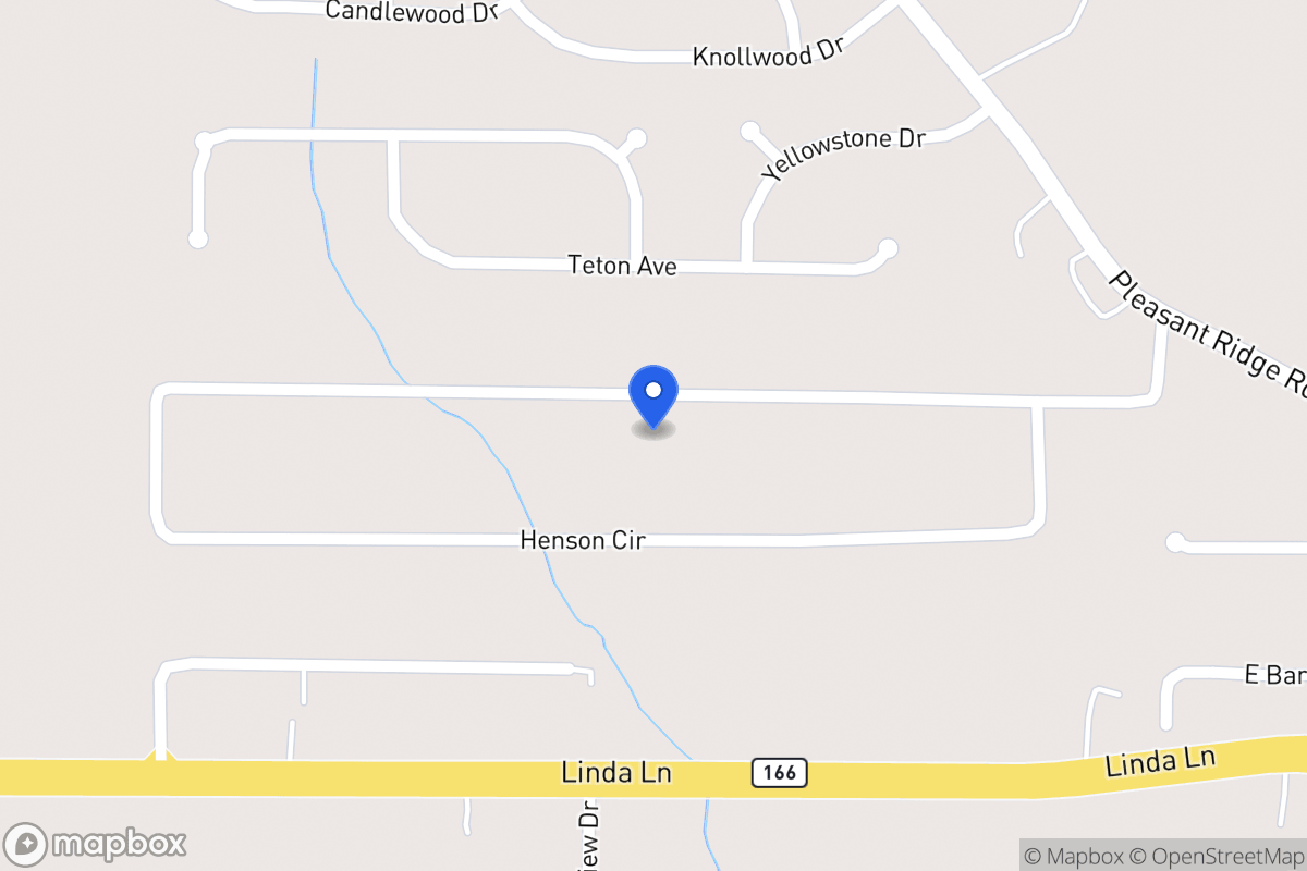 Map of 160 Henson Cir