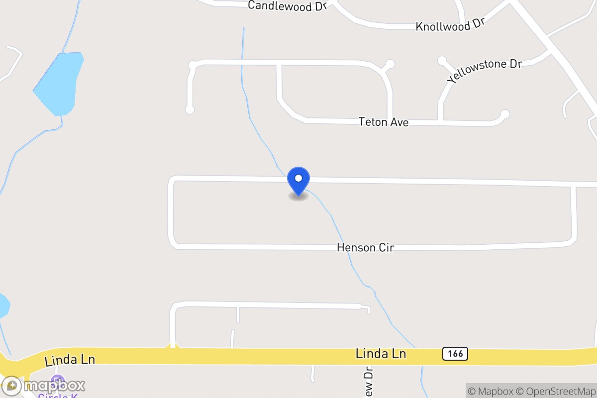 Map of Henson Cir