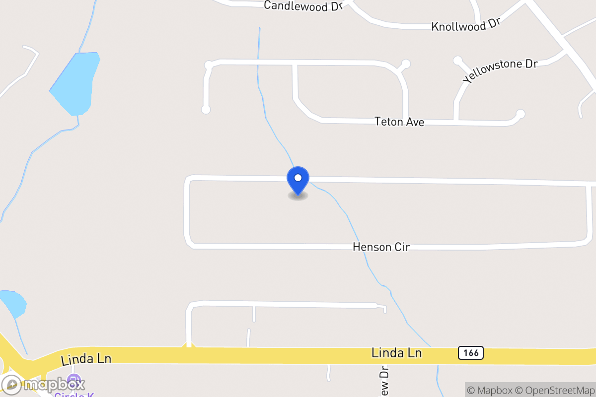Map of 220 Henson Cir