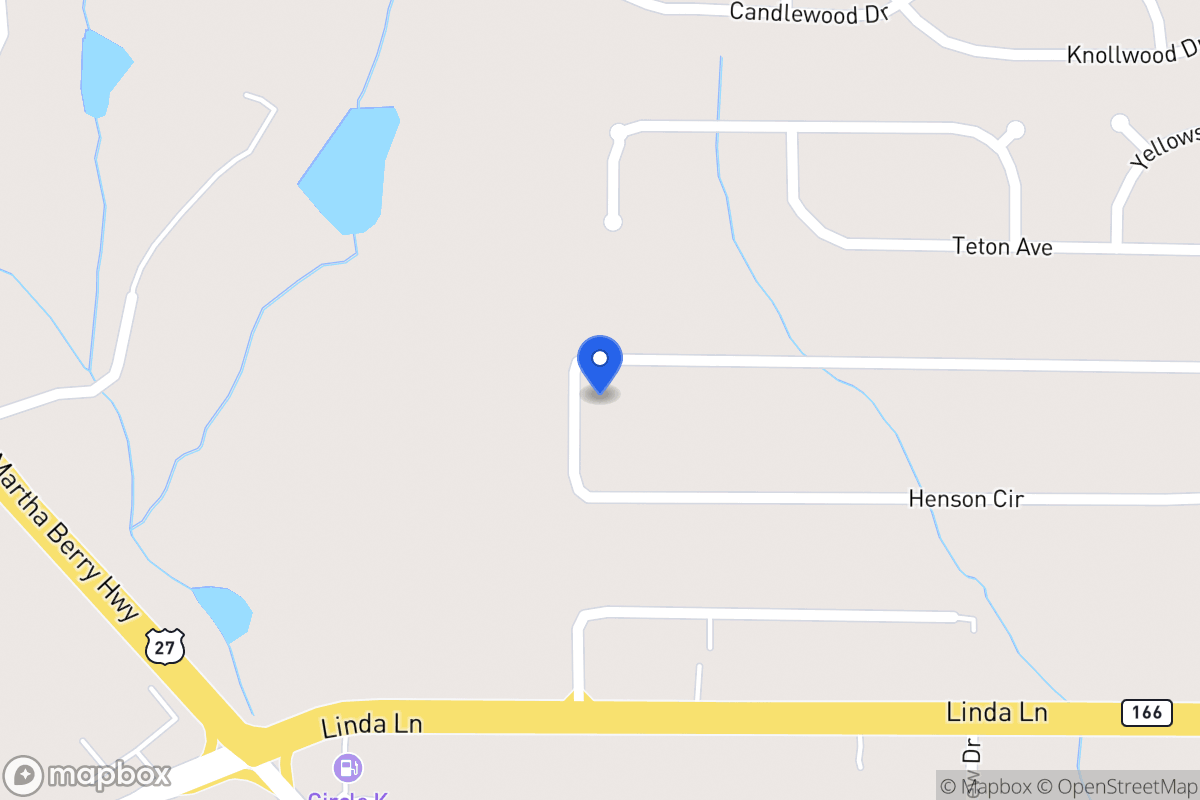 Map of 290 Henson Cir
