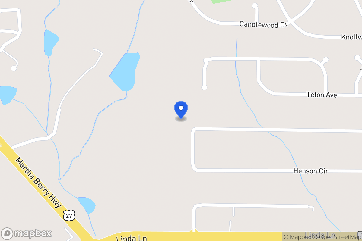 Map of 309 Henson Cir