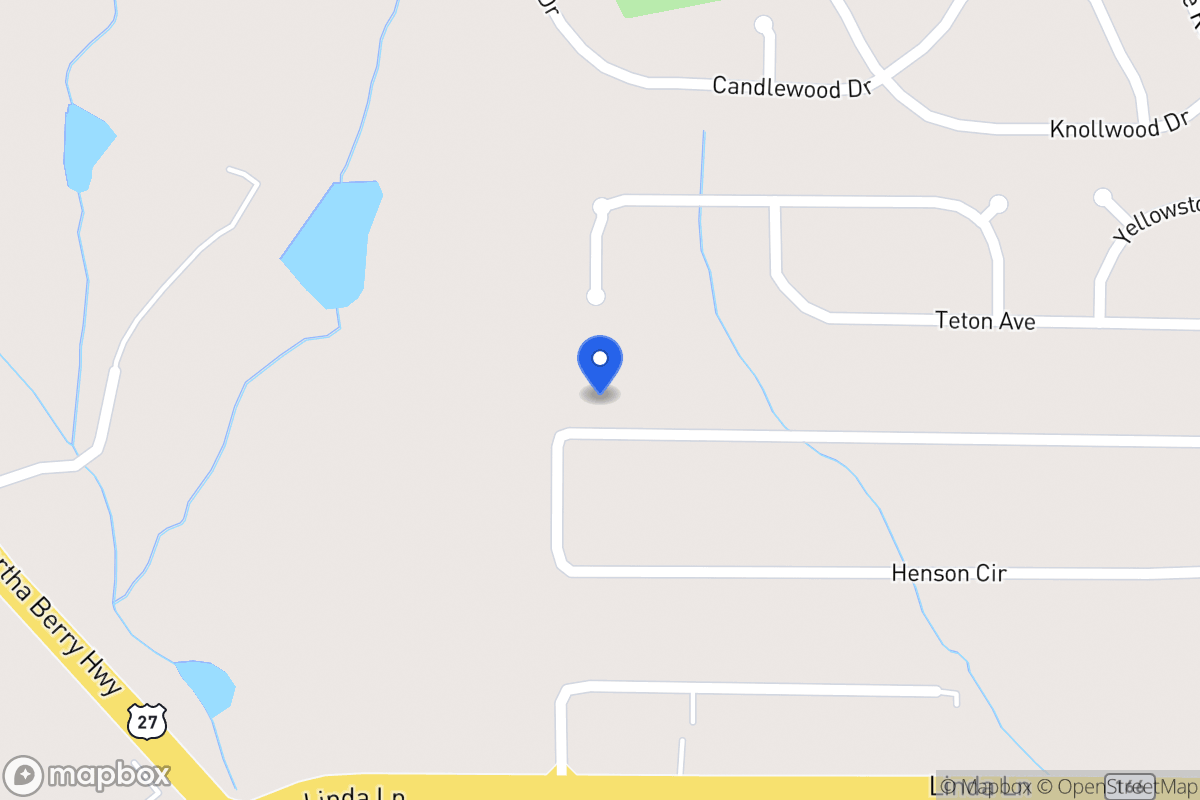 Map of 285 Henson Cir
