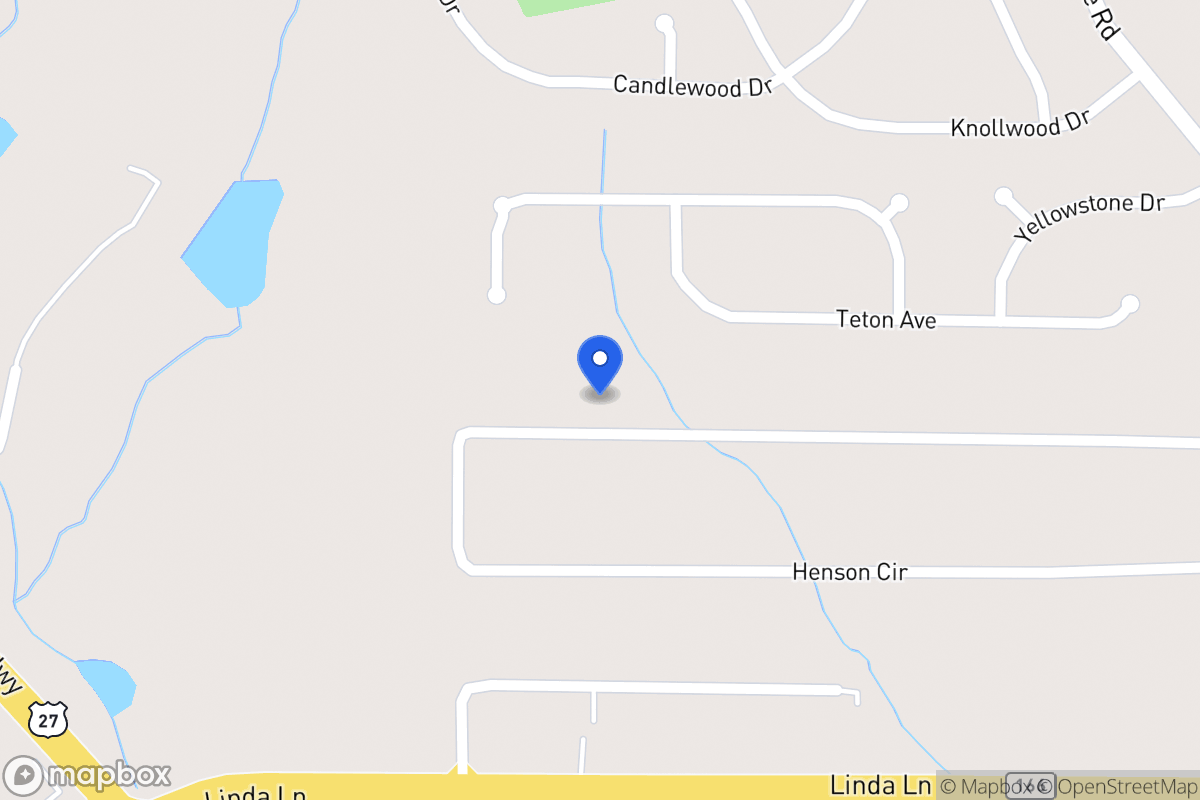 Map of 255 Henson Cir