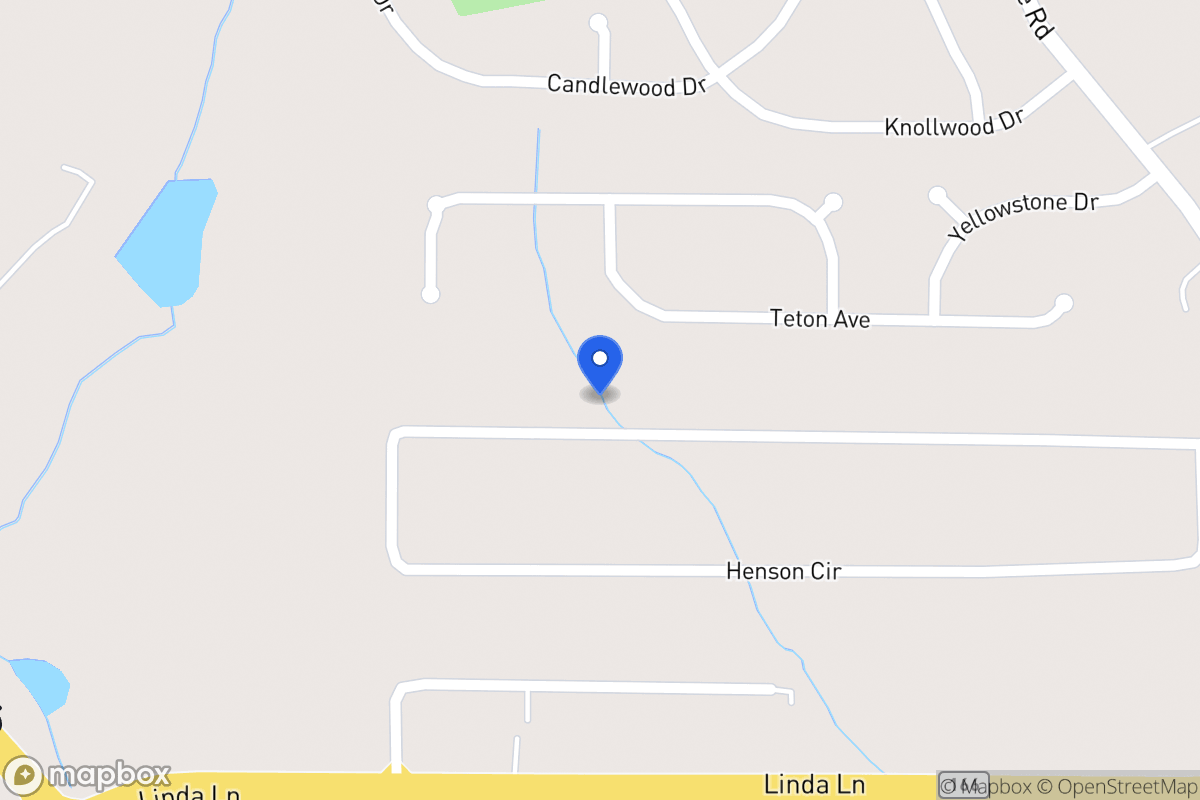Map of 235 Henson Cir