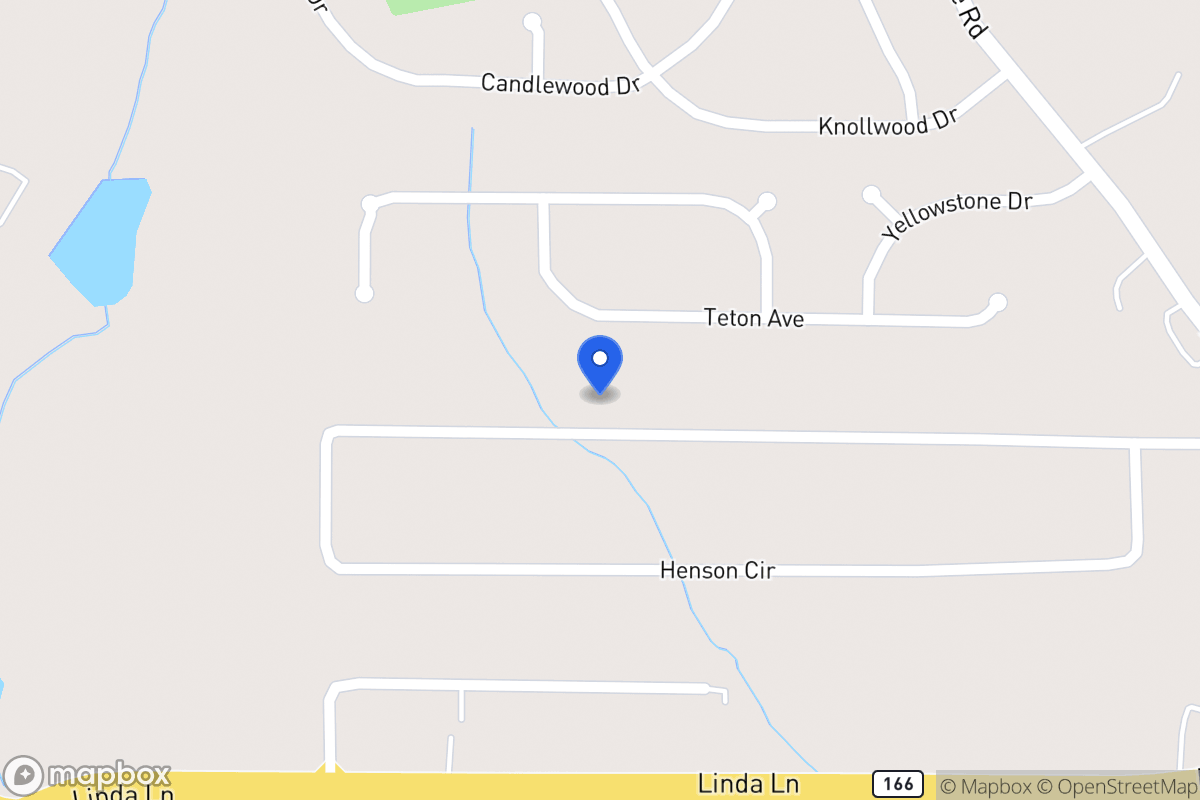Map of 205 Henson Cir