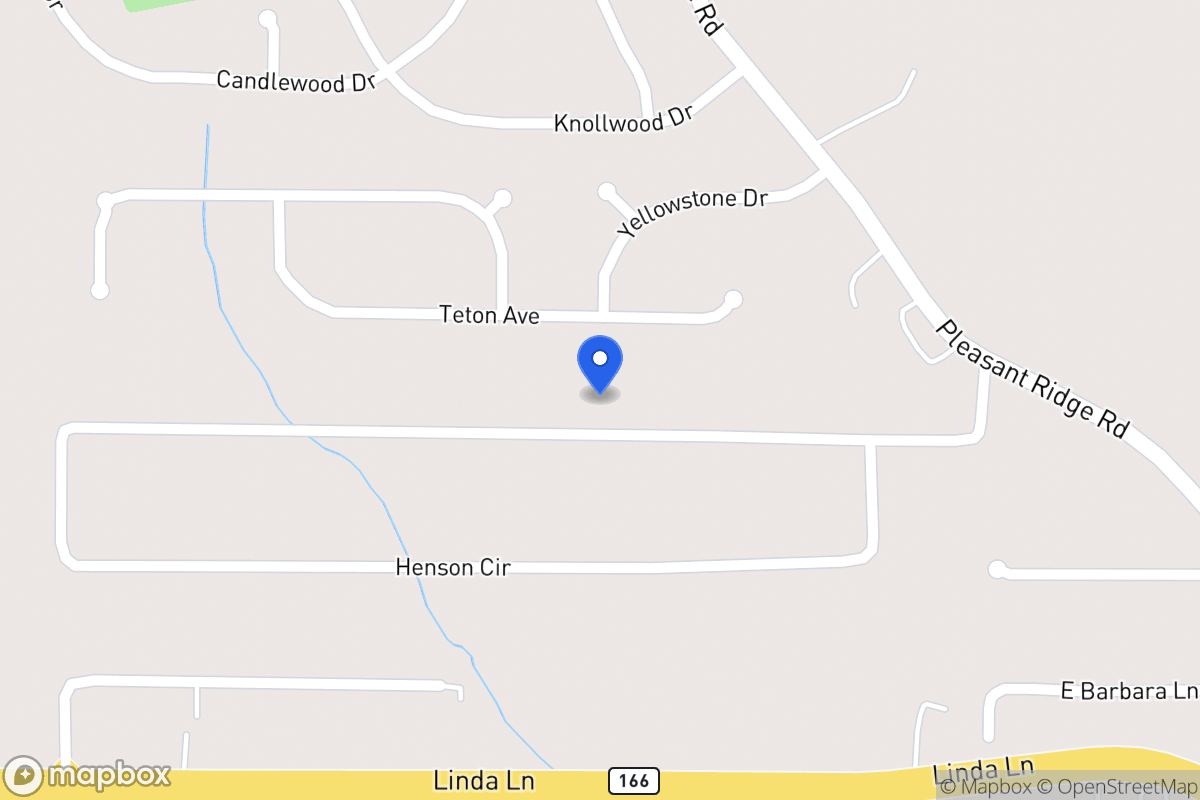 Map of 135 Henson Cir