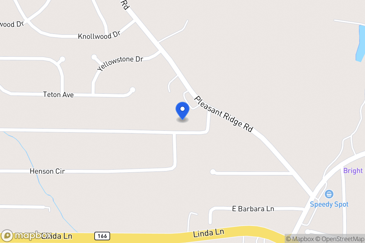 Map of 45 Henson Cir