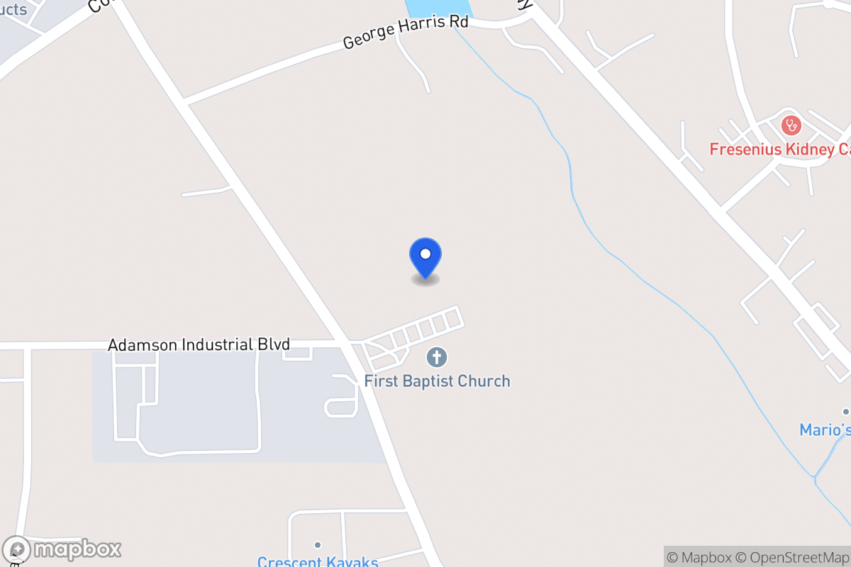 Map of 609 Old Bremen Rd