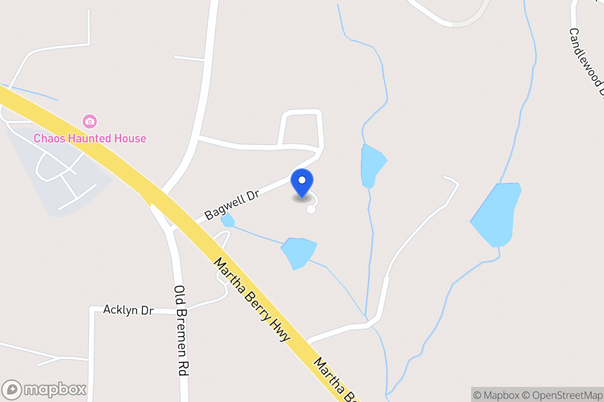 Map of 90 Bagwell Dr
