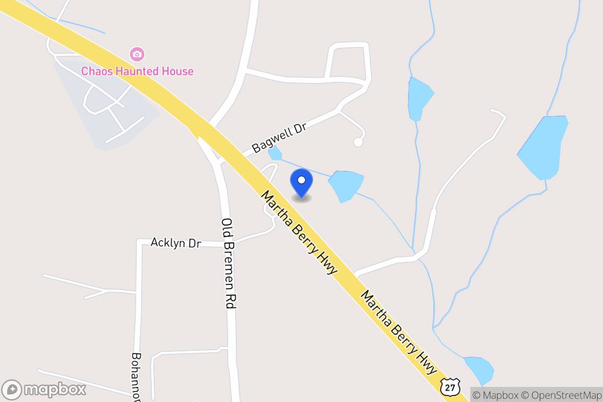 Map of 2121 N 27 Hwy