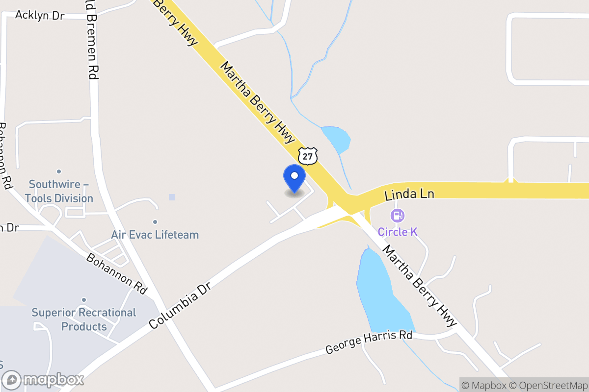 Map of 1952 N 27 Hwy