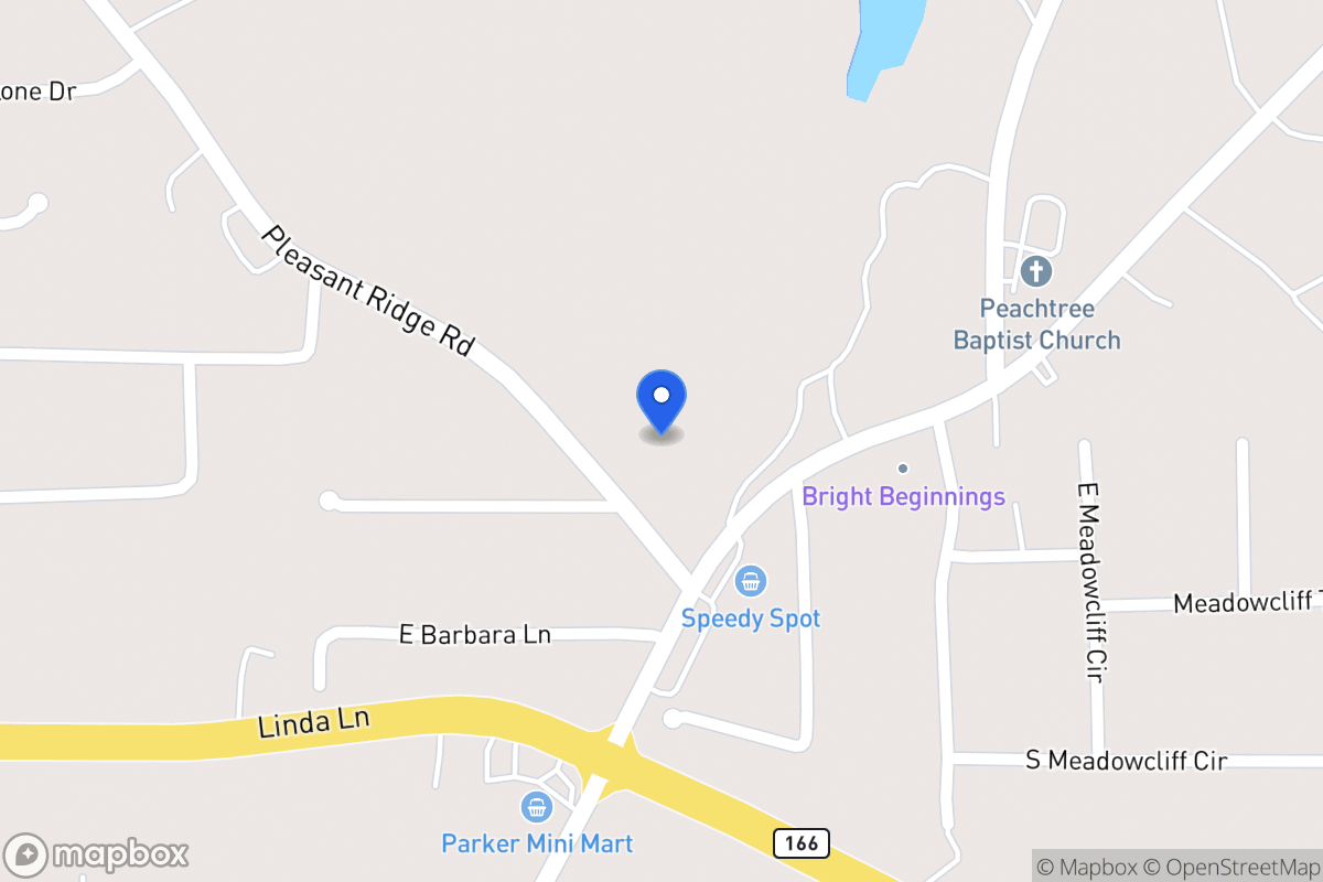 Map of 23 Pleasant Ridge Church Rd