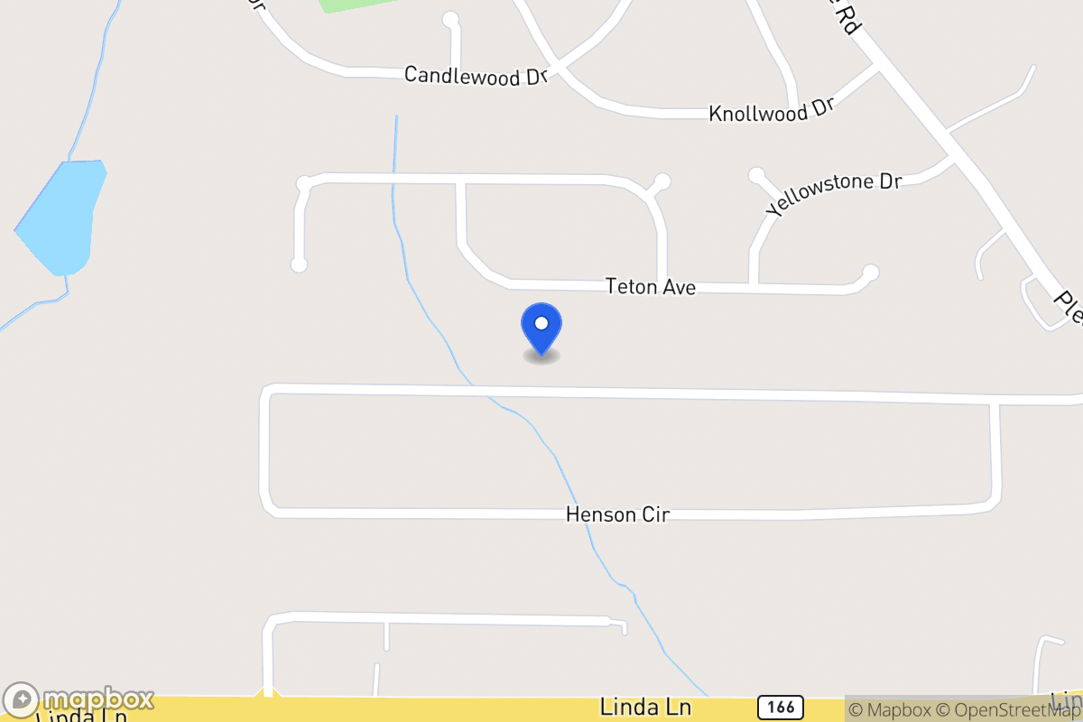 Map of 201 Henson Cir