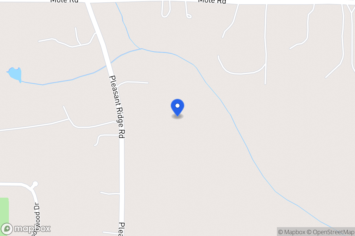 Map of 475 Pleasant Ridge Church Rd