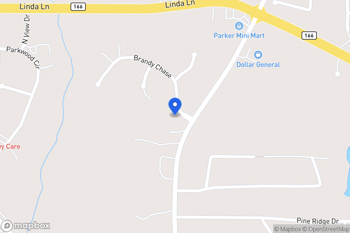 Map of 14 Brandy Chase