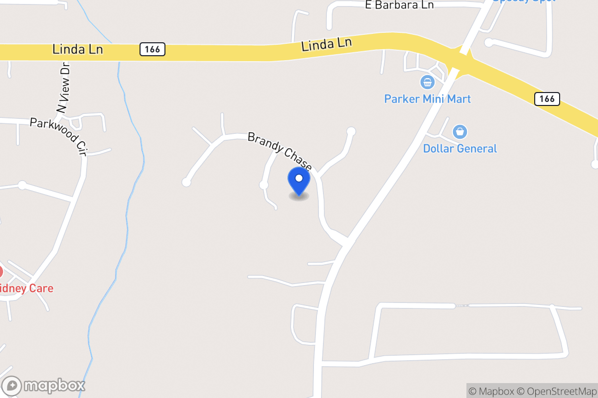 Map of 38 Brandy Chase