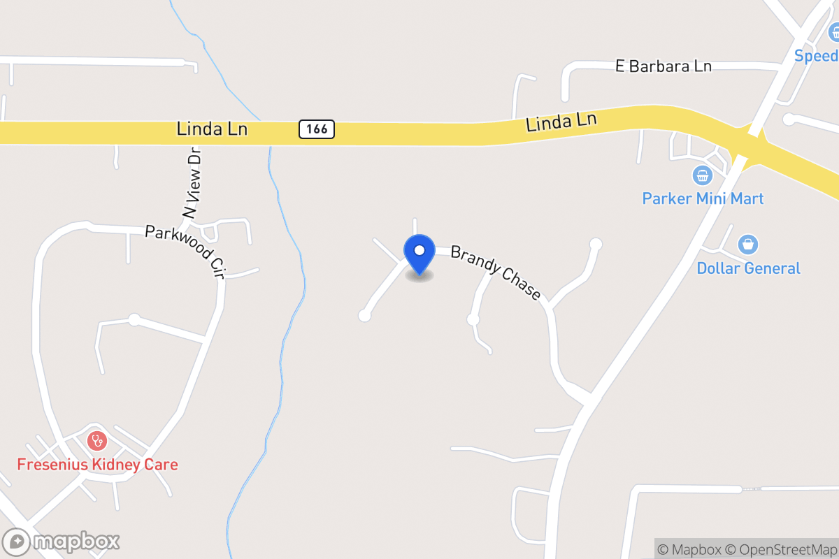 Map of 92 Brandy Chase
